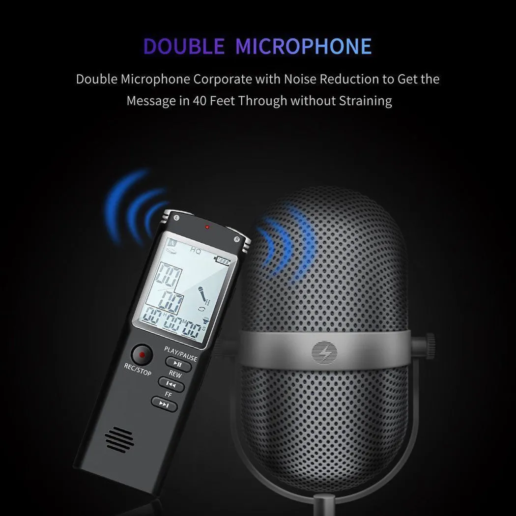 High Fidelity Digital Voice Audio Recorder