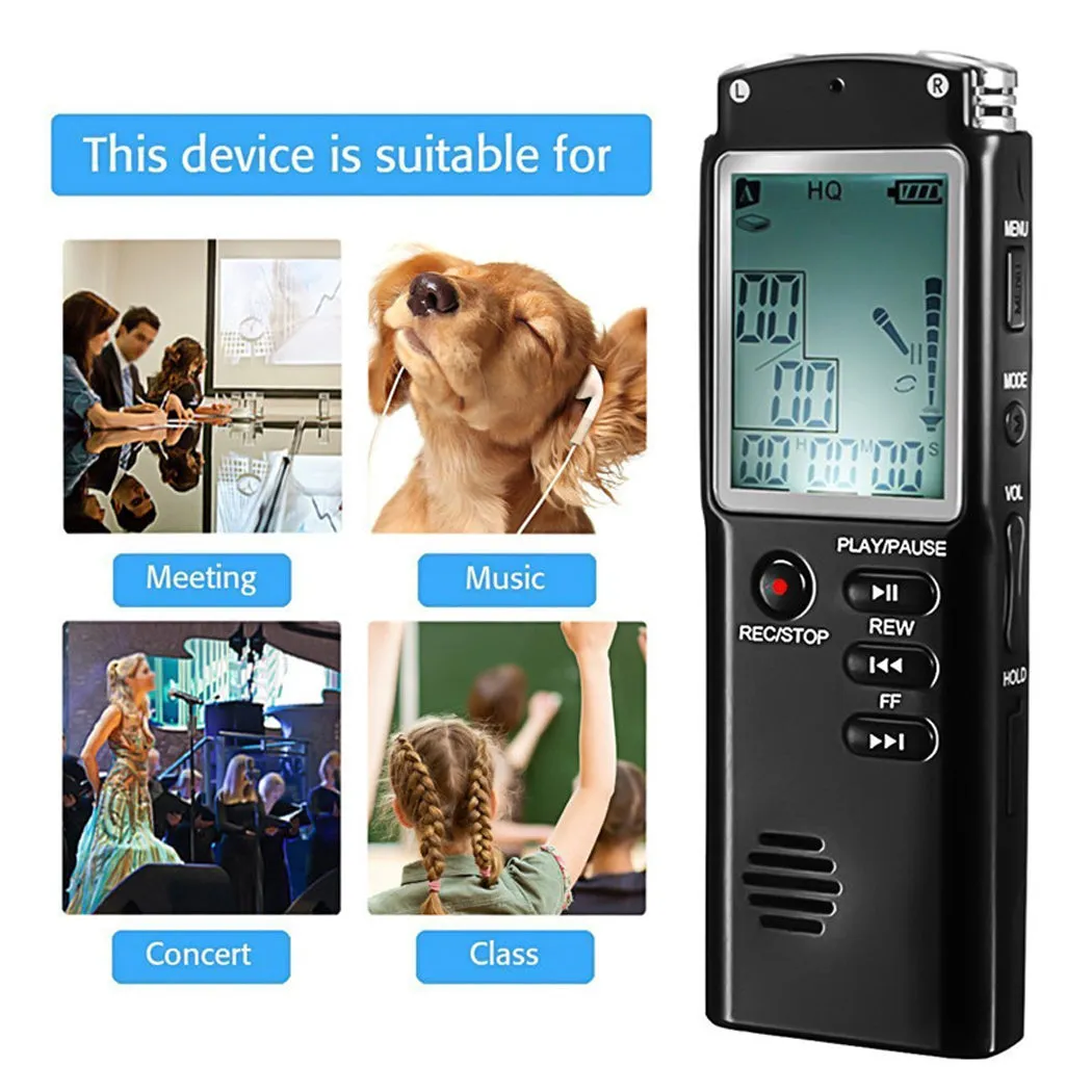 High Fidelity Digital Voice Audio Recorder