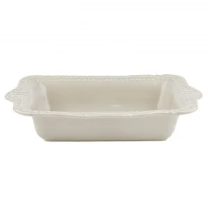 Historia Rectangular Baker Medium Greystone