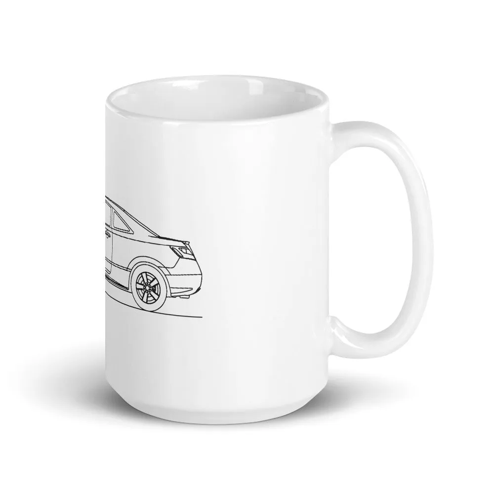 Honda Civic FG1 Outline Mug