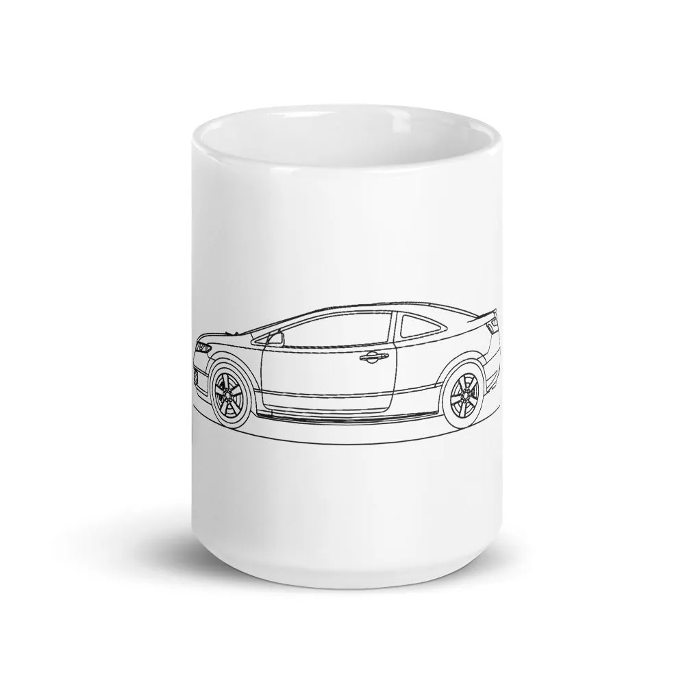Honda Civic FG1 Outline Mug