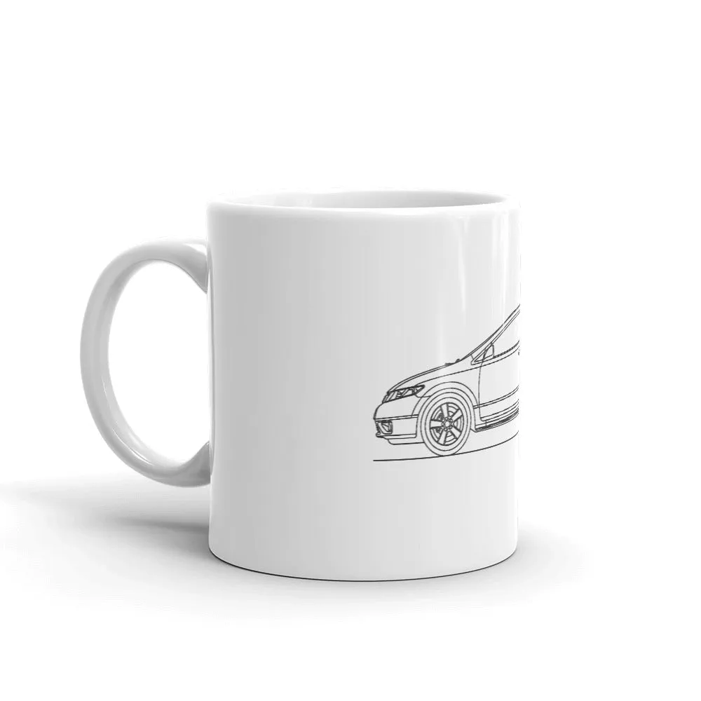 Honda Civic FG1 Outline Mug