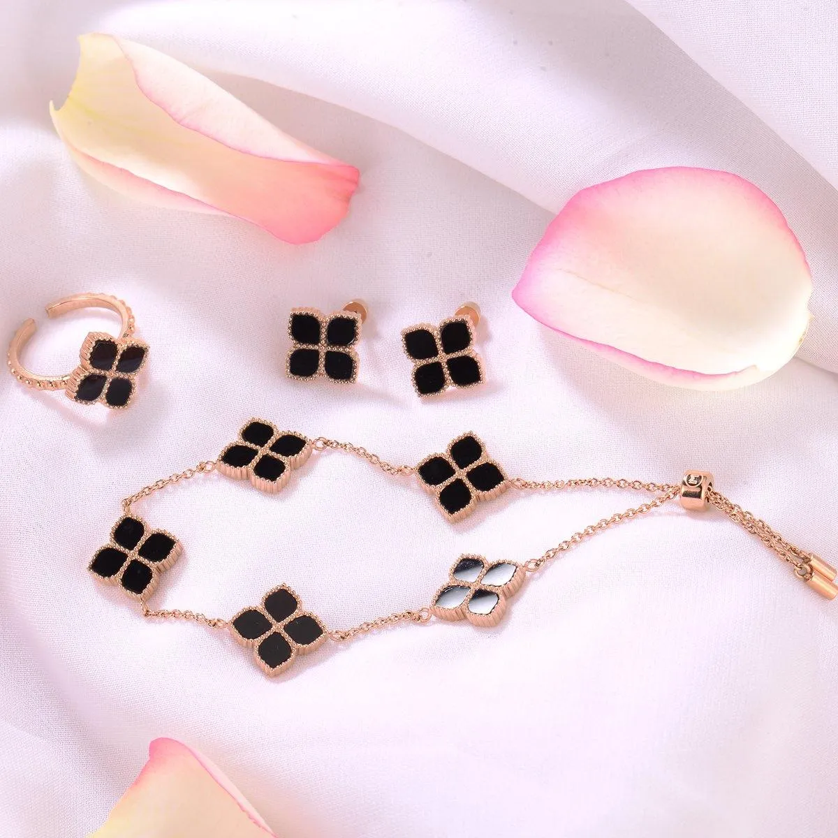 Joory / Set Black Rose Gold