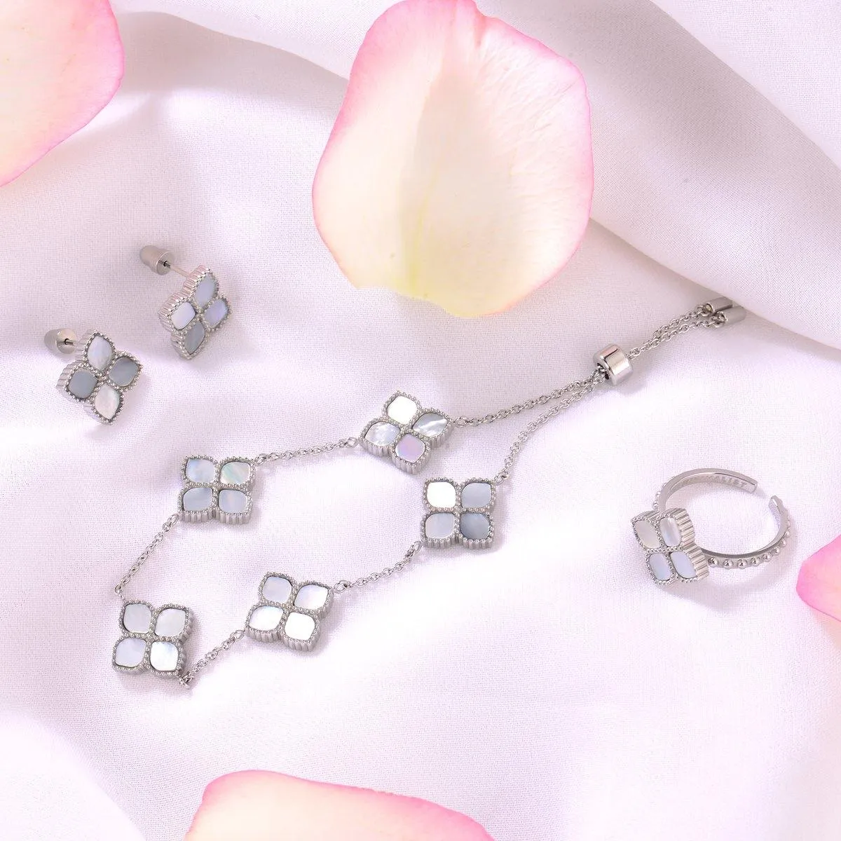Joory / Set Pearl Silver