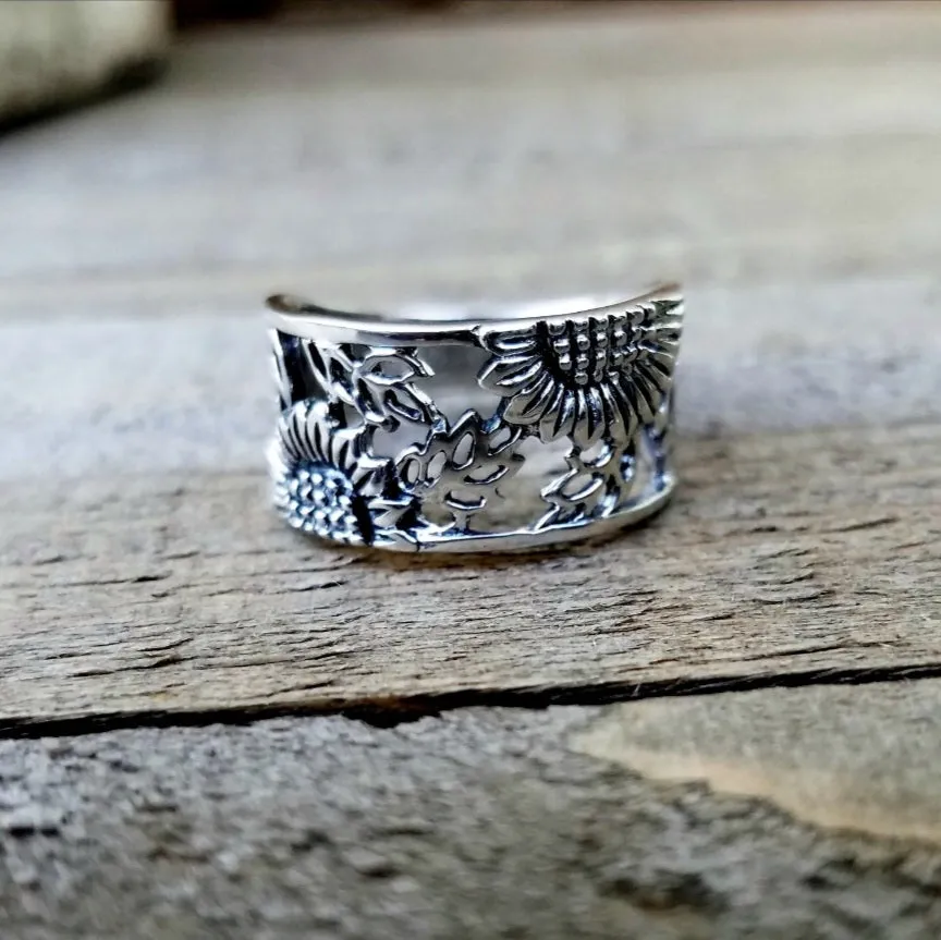 Large Sunflower Band