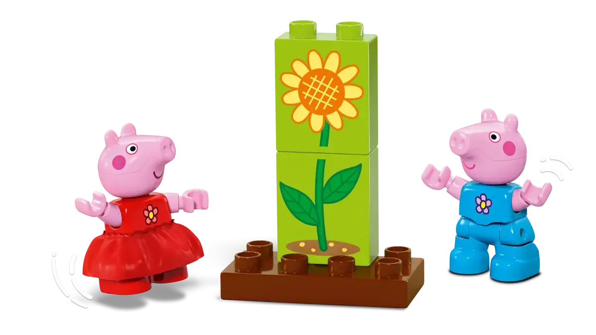 Lego Duplo Peppa Pig Garden And Tree House
