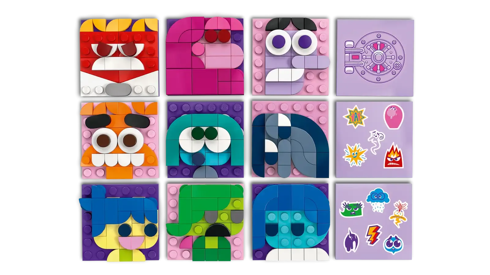 Lego Inside Out 2 Mood Cubes (43248)