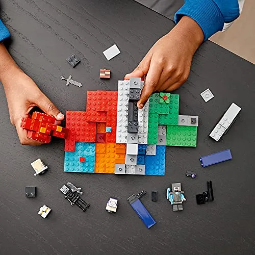 LEGO Minecraft The Ruined Portal 21172 Building Toy Set for Kids, Boys, and Girls Ages 8  (316 Pieces)