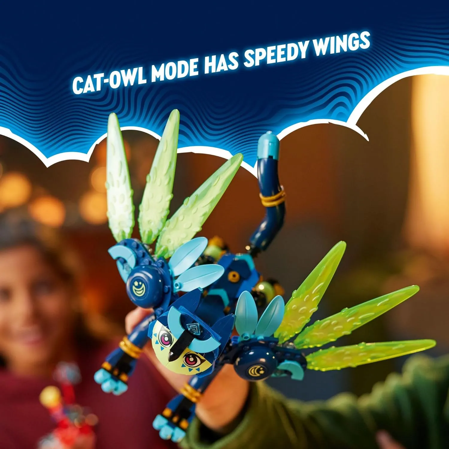 Lego Zoey and Zian the Cat-Owl (71476)