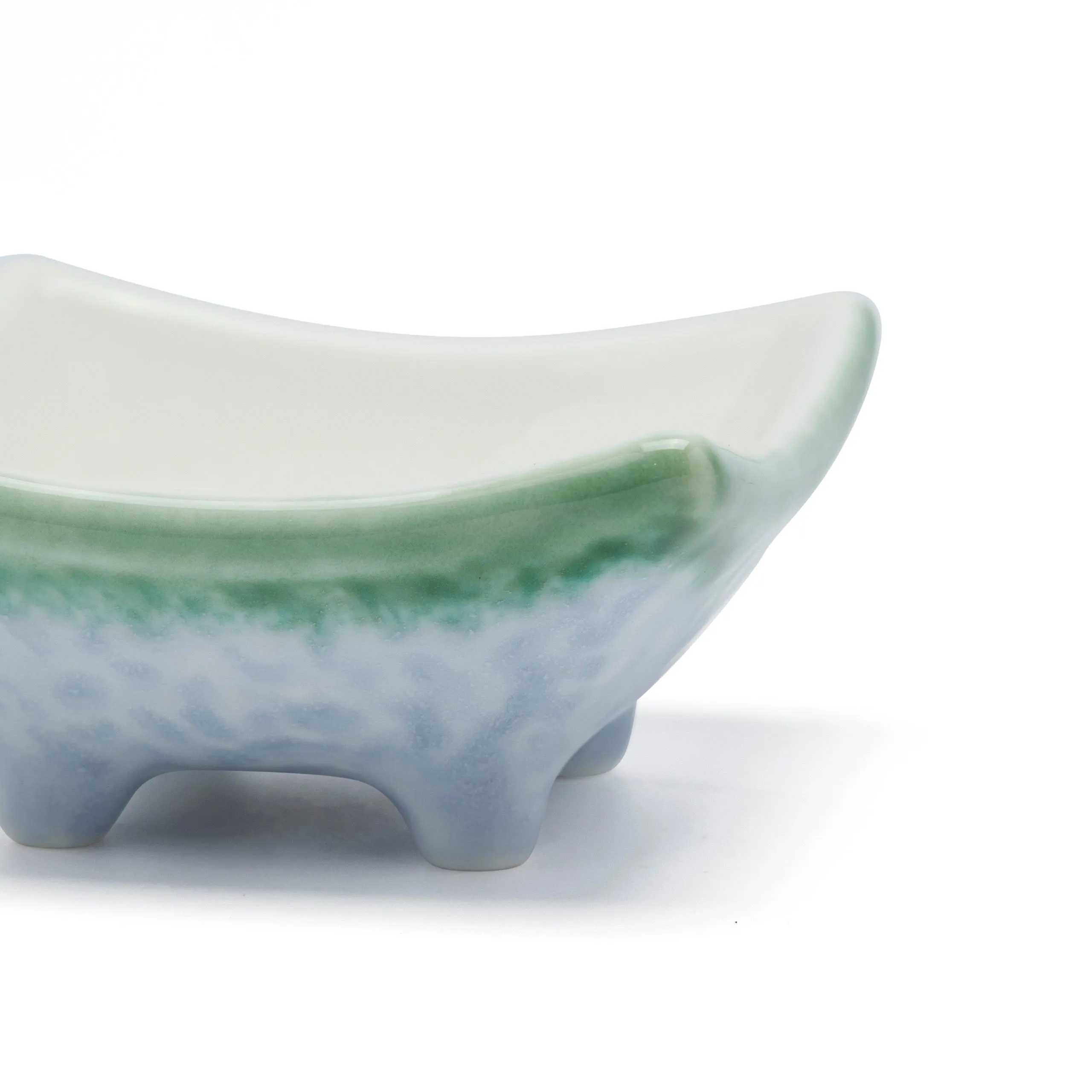 LG CORAL CERAMIC SERVING DISH (9.5 CM, BLUE)