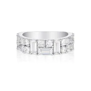 MOSAIC SILVER BAND - 5