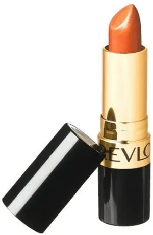 New sealed Revlon Super Lustrous Pearl Lipstick - 105 Copper Chrome, a silky gloss that boosts hydration and plumps moisture for a colourful, glamorous shine