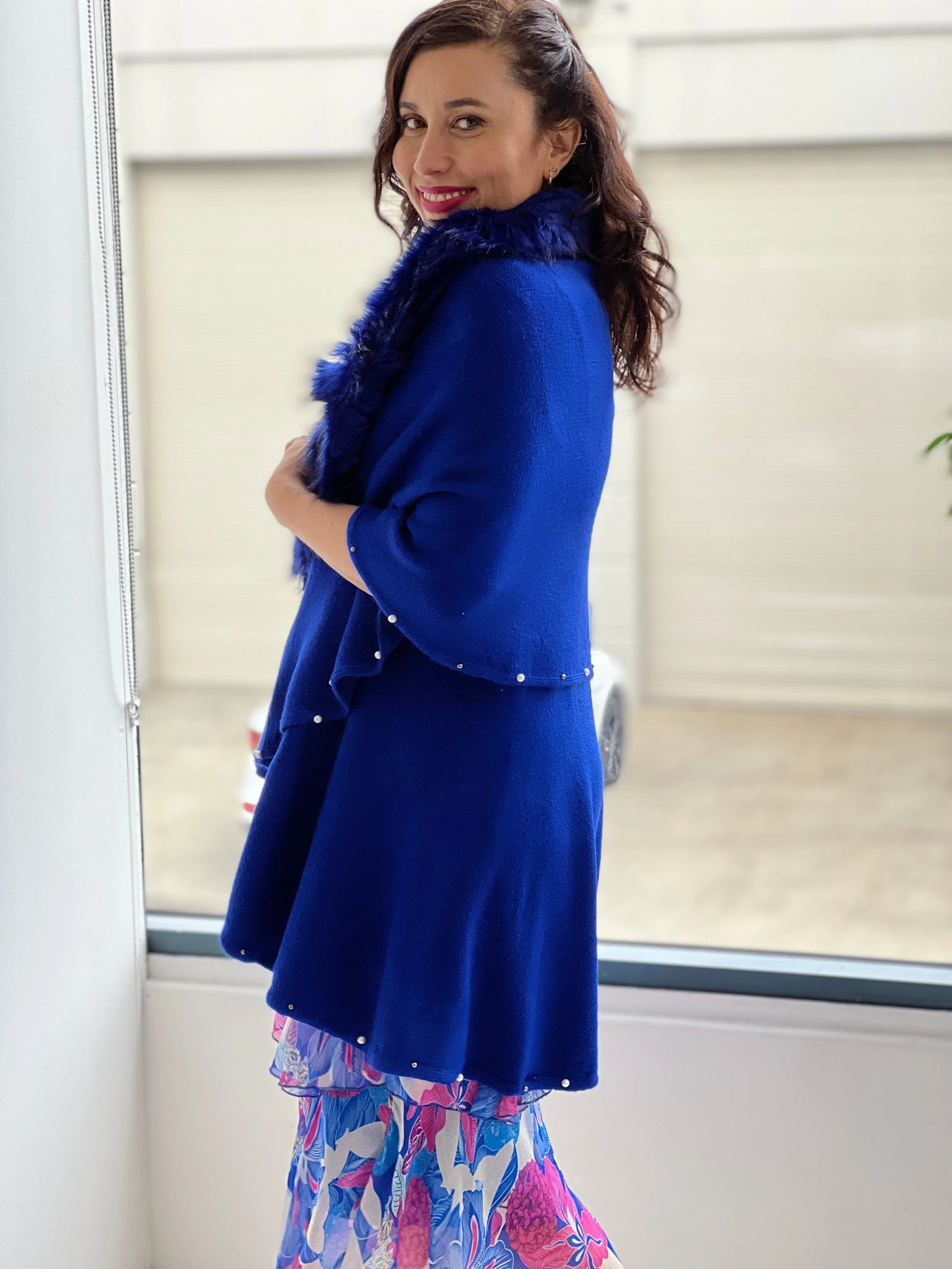 Omnia Royal Shawl Cardigan
