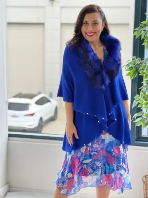 Omnia Royal Shawl Cardigan