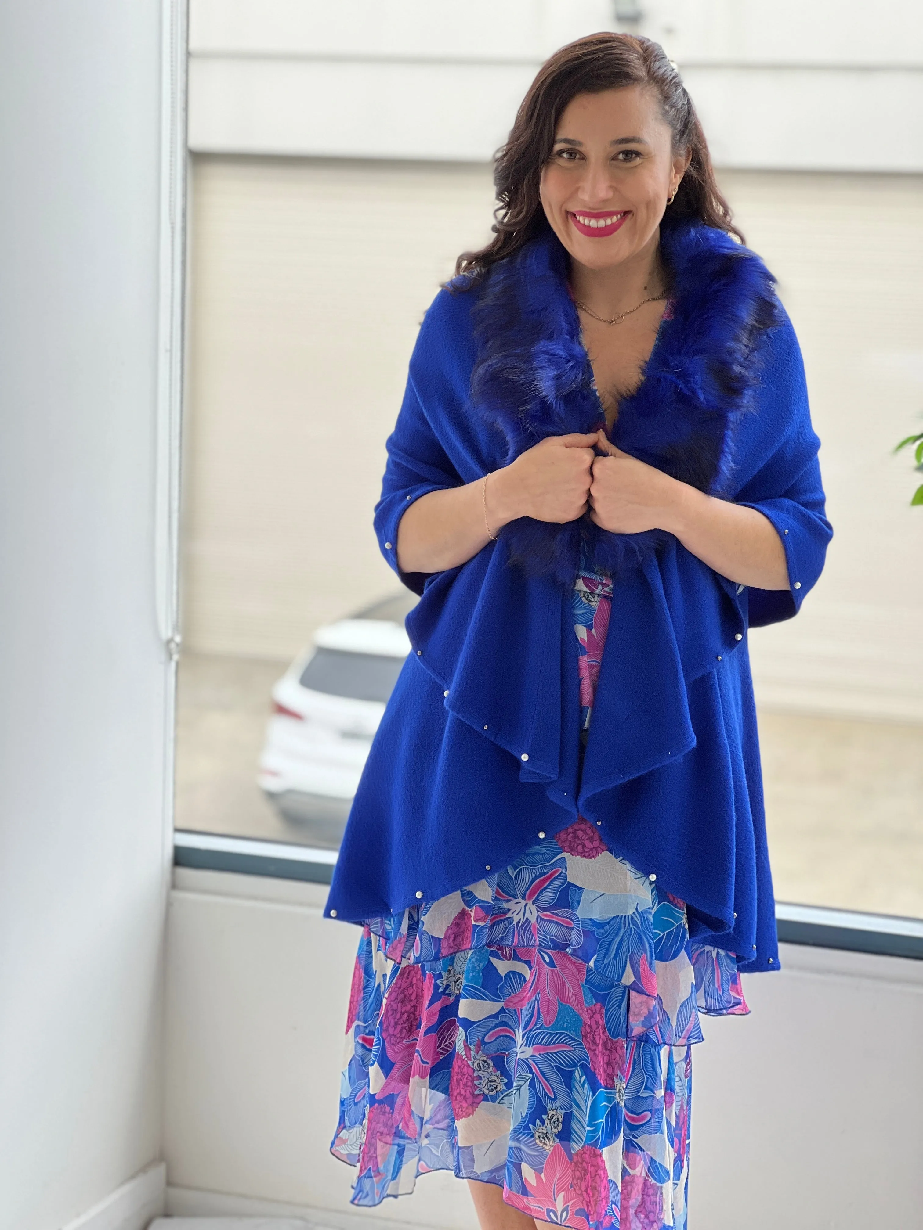 Omnia Royal Shawl Cardigan