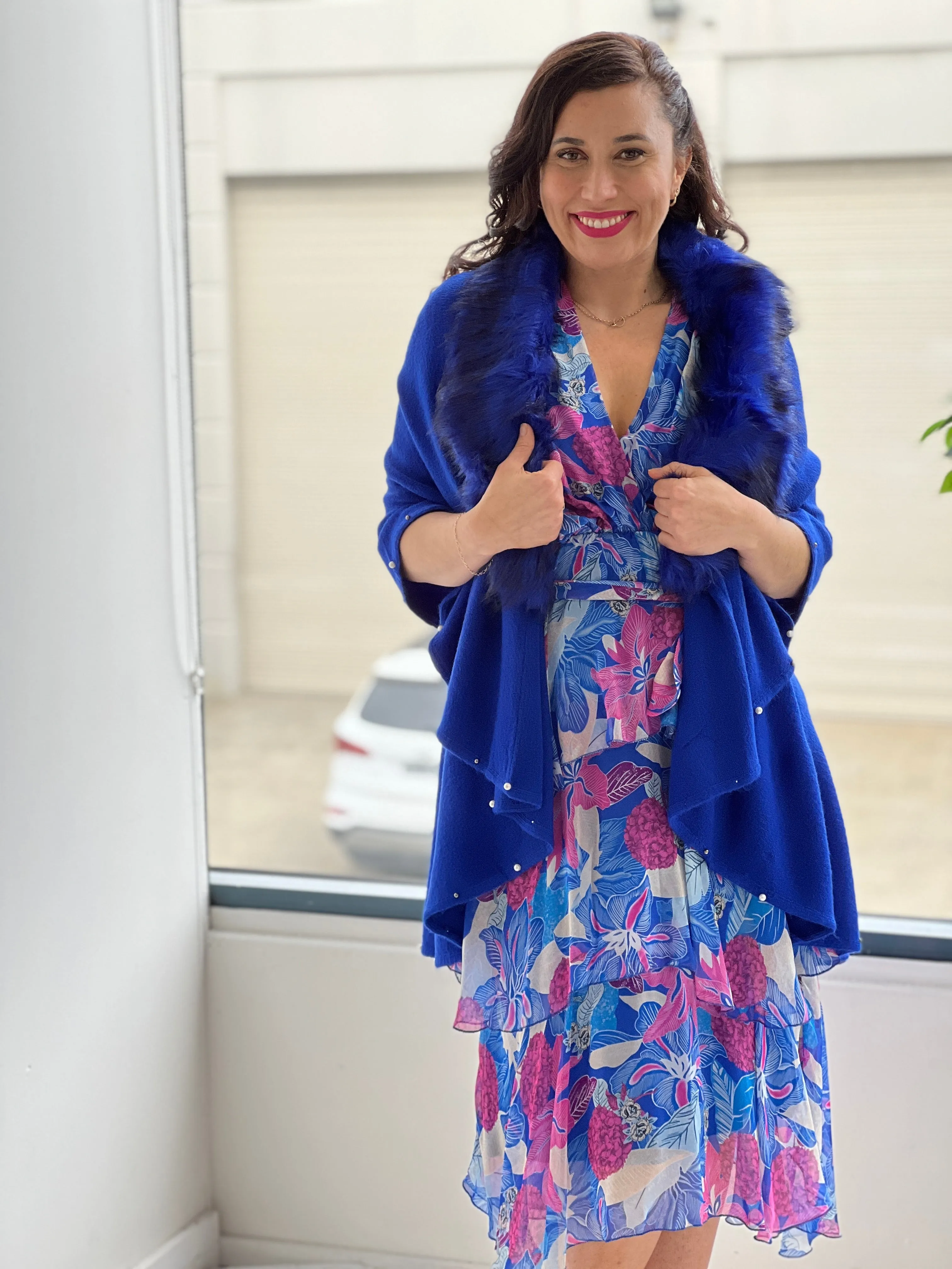 Omnia Royal Shawl Cardigan