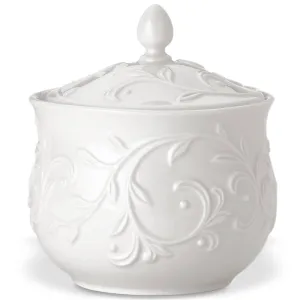 Opal Innocence Carved Sugar Bowl