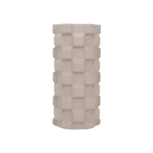 Raised Square Ceramic Vase