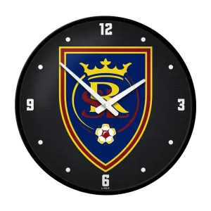 Real Salt Lake: Modern Disc Wall Clock