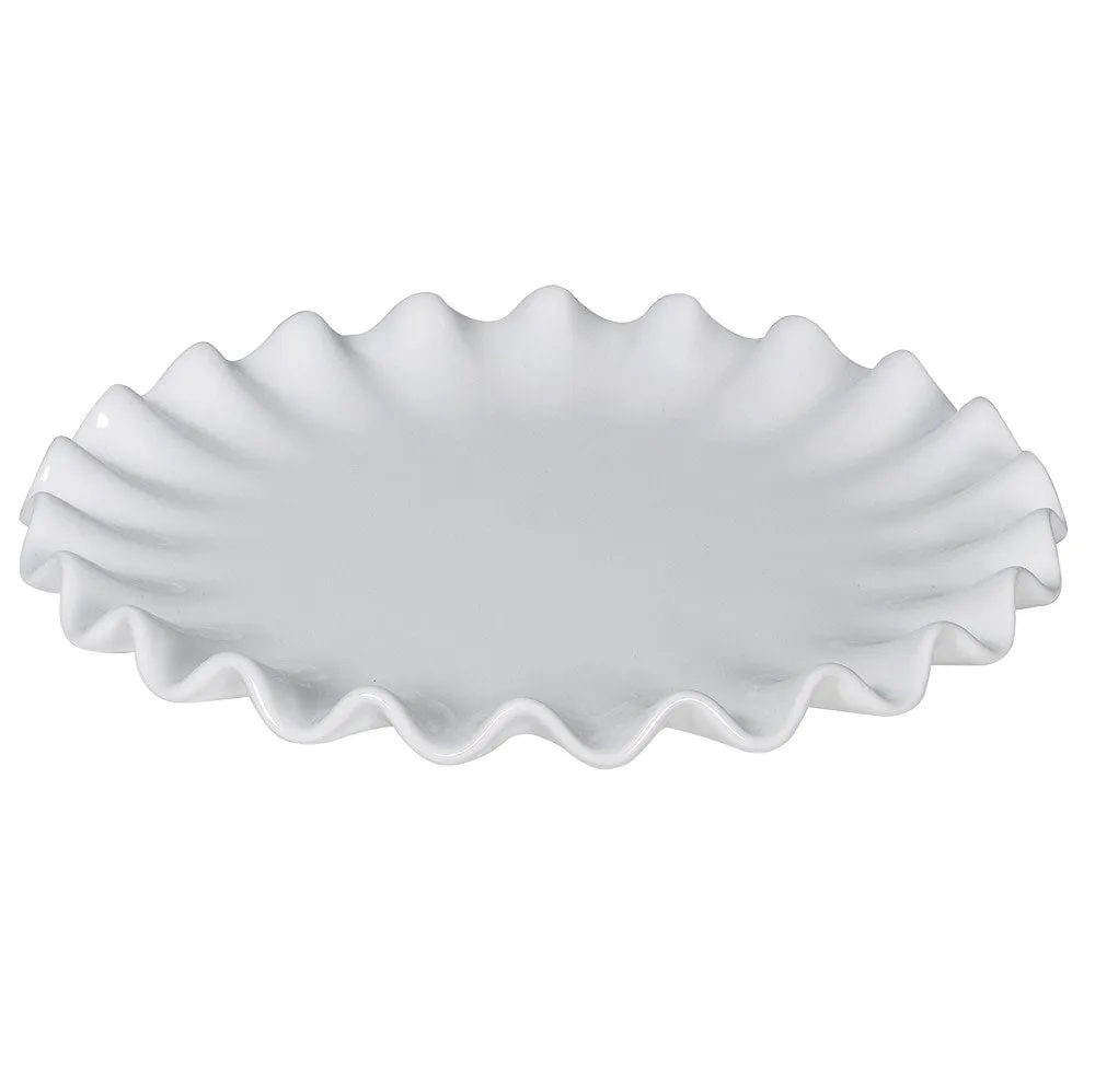 Ruffled Serving Plate | Set of Two