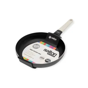 Salton Deep Fryipan Non-Stick 24cm Black SDFP24