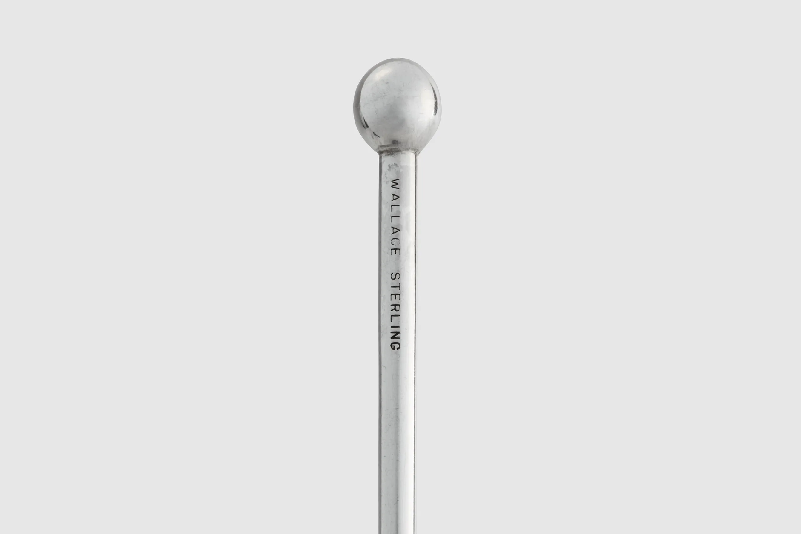 Set of Silver Cocktail Spoons & Straws