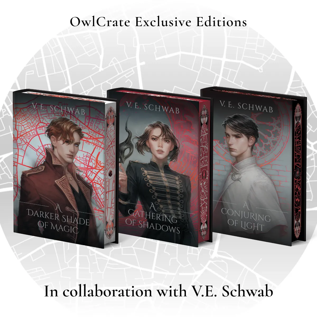 Shades of Magic Set (Exclusive OwlCrate Editions)