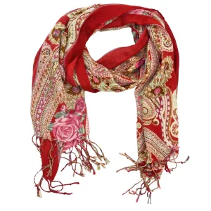 Shay Paisley Print Scarf