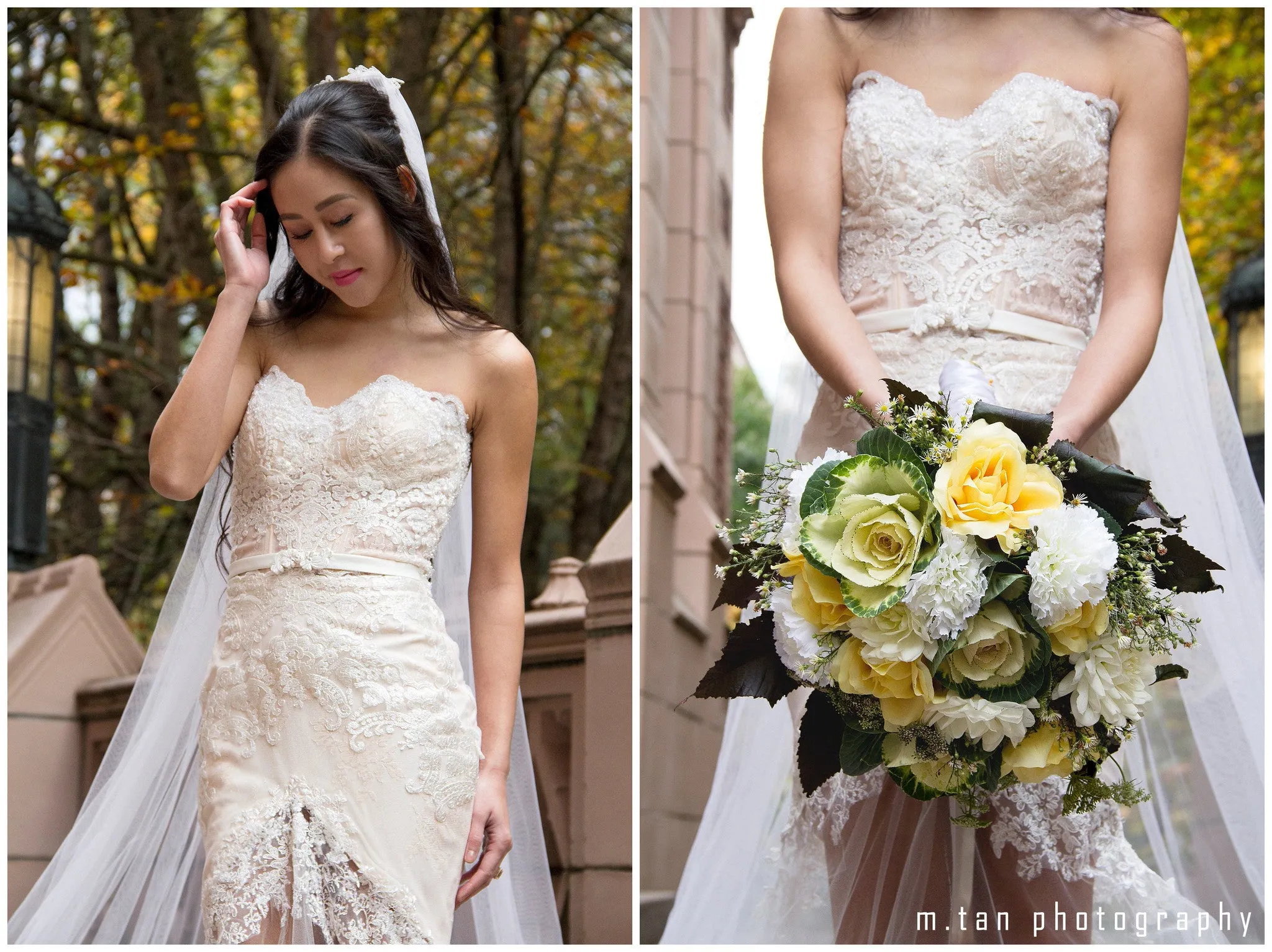 Sheer Trumpet Wedding Dress (#Scarlett)
