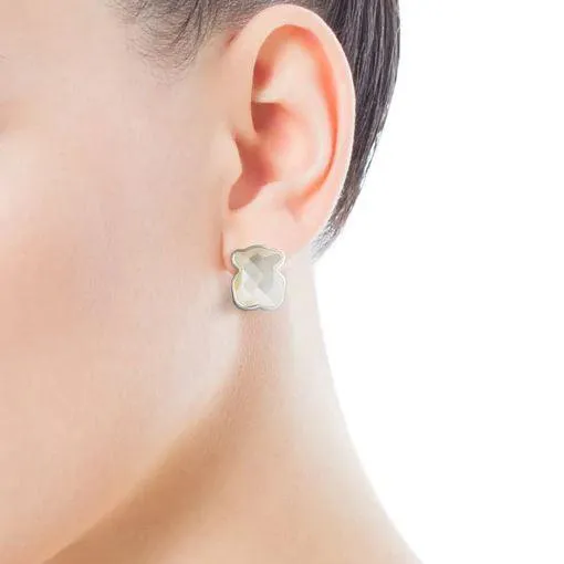 Silver TOUS Color Earrings
