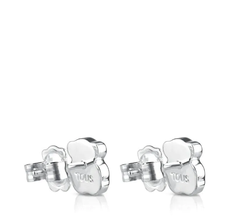 Silver TOUS Color Earrings