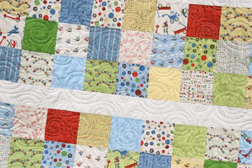Simply Sashed Quilt Pattern - Charm Pack Friendly