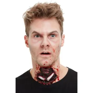 Smiffys Make Up Fx, Latex Exposed Throat Wound