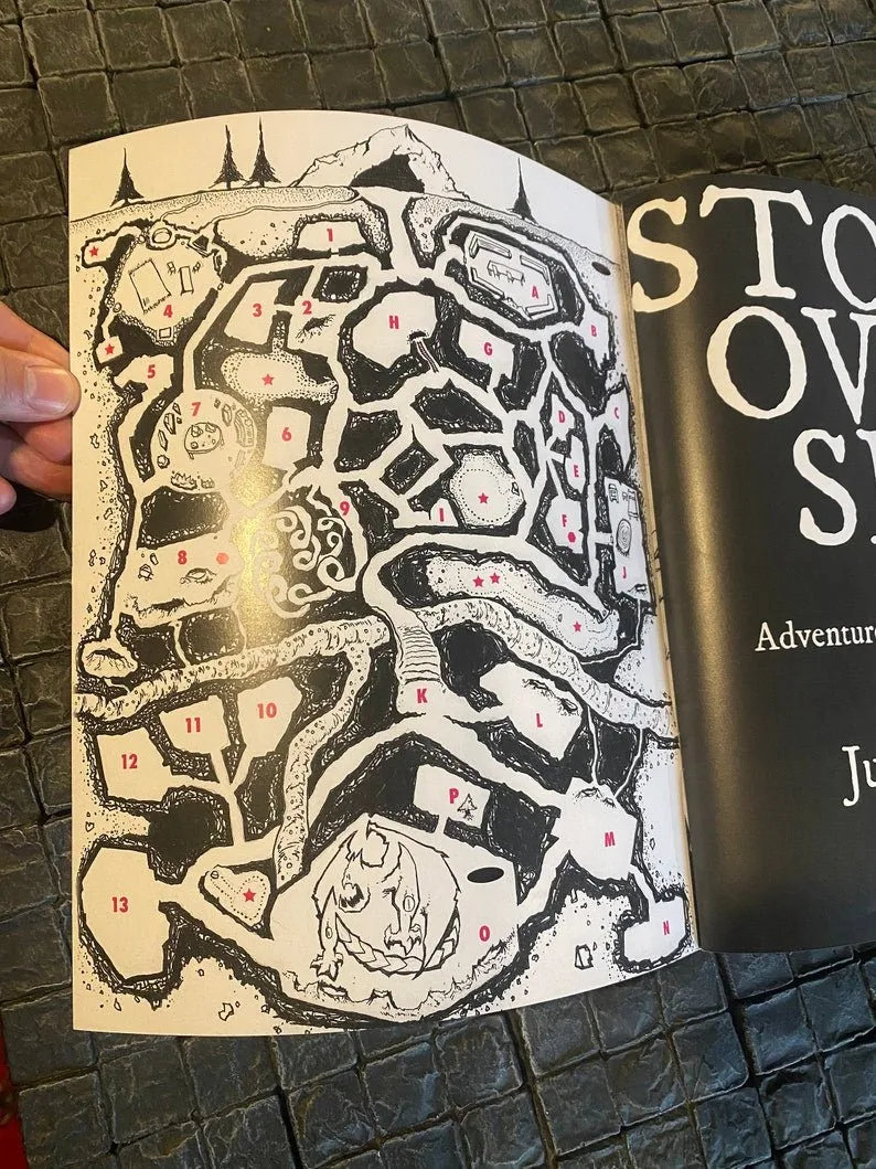 Stone Over Sky - A Caver Adventure Module   PDF