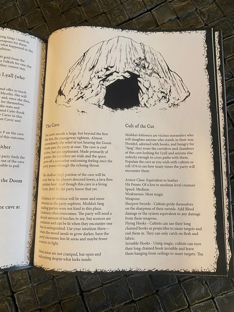 Stone Over Sky - A Caver Adventure Module   PDF