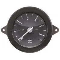TACHOMETER, TYPE 2 BUS, 1976-1979 -BLACK FACE