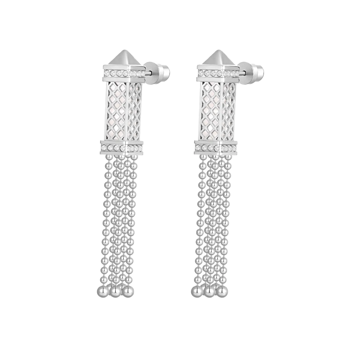 Tassel / Set Pearl Silver