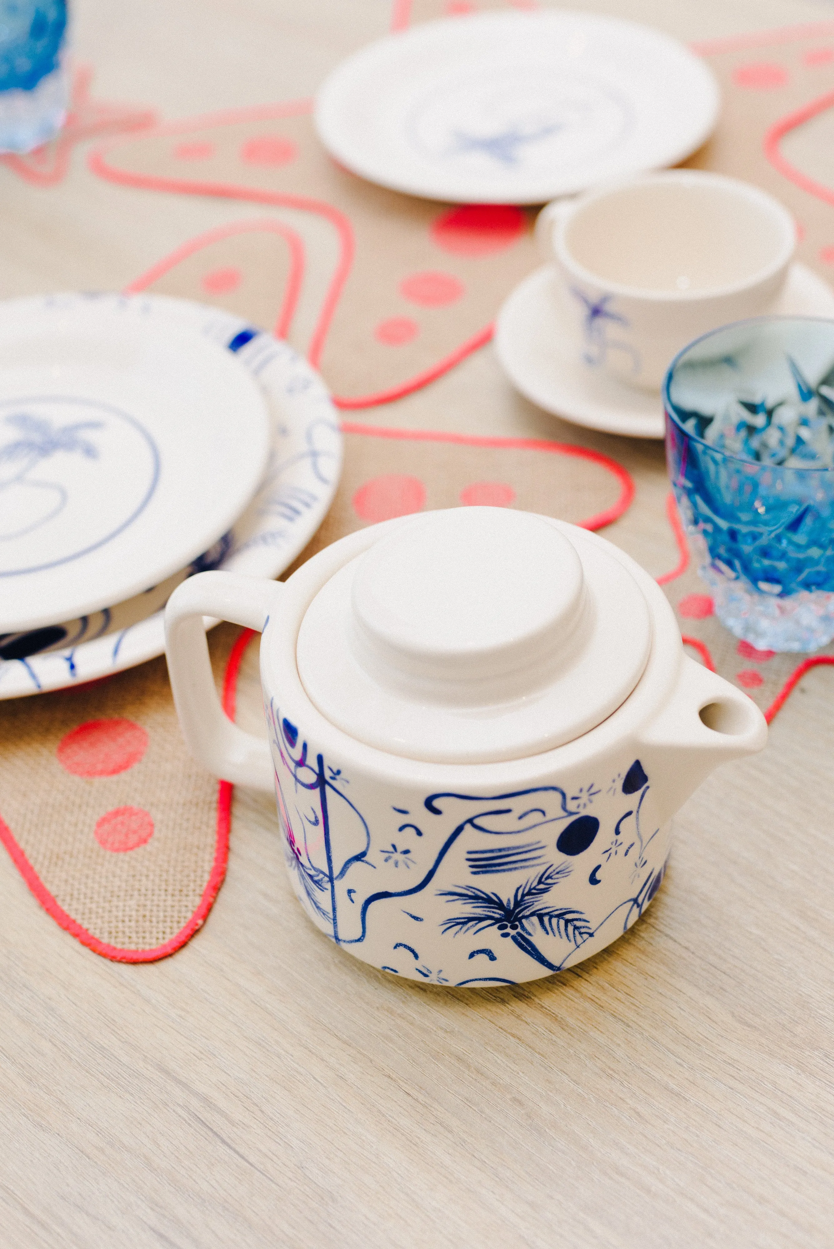 Teapot “Trazos Sicilia” (Set of 2)