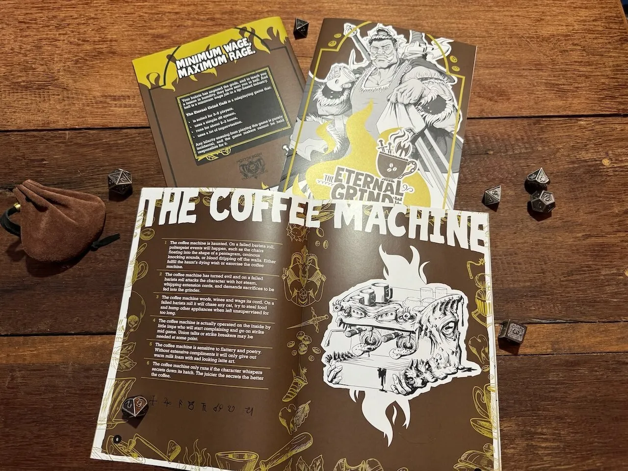 The Eternal Grind Café   PDF