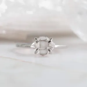 The Herkimer Diamond Ring | Sterling Silver