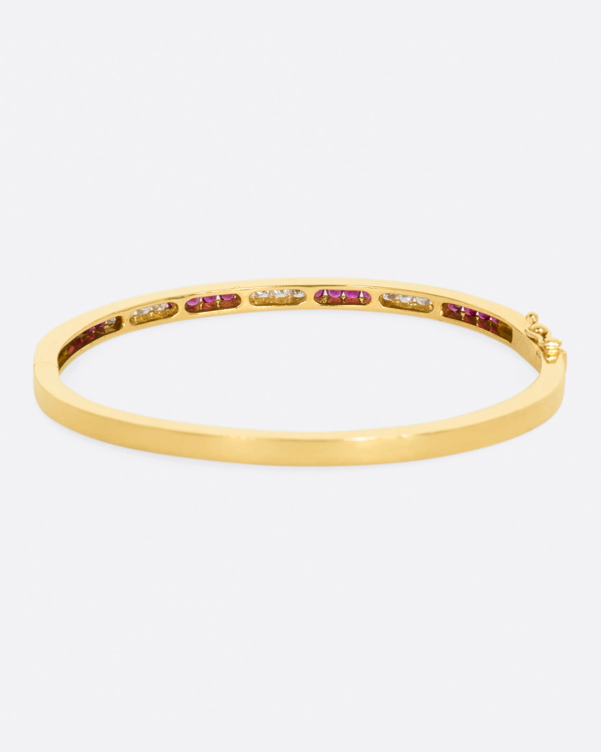 Tiffany & Co. Ruby and Diamond Bangle Bracelet