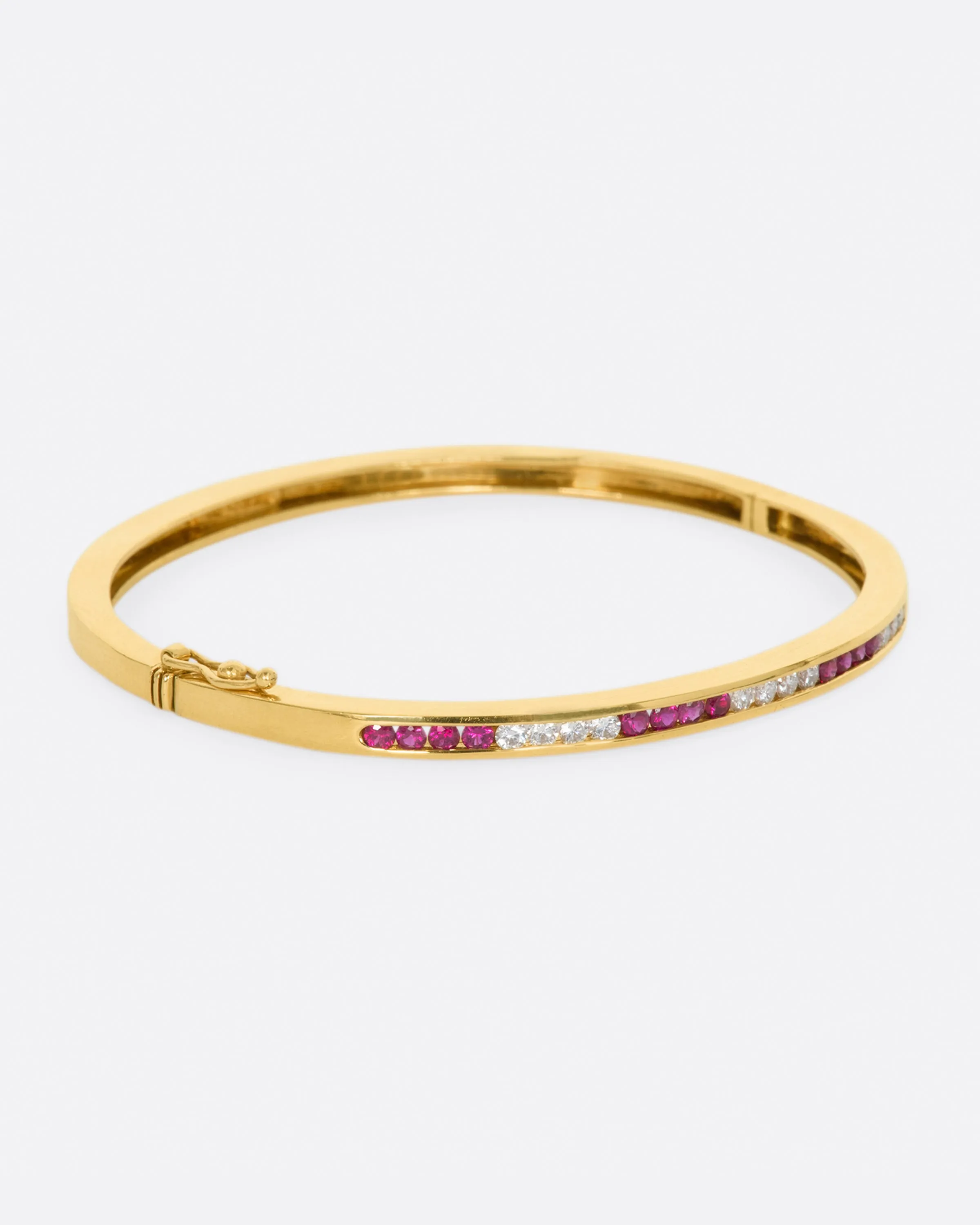 Tiffany & Co. Ruby and Diamond Bangle Bracelet