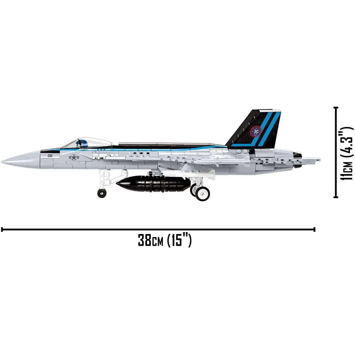 Top Gun F/A-18E Super Hornet Limited Edition 570pc Set Cobi Blocks