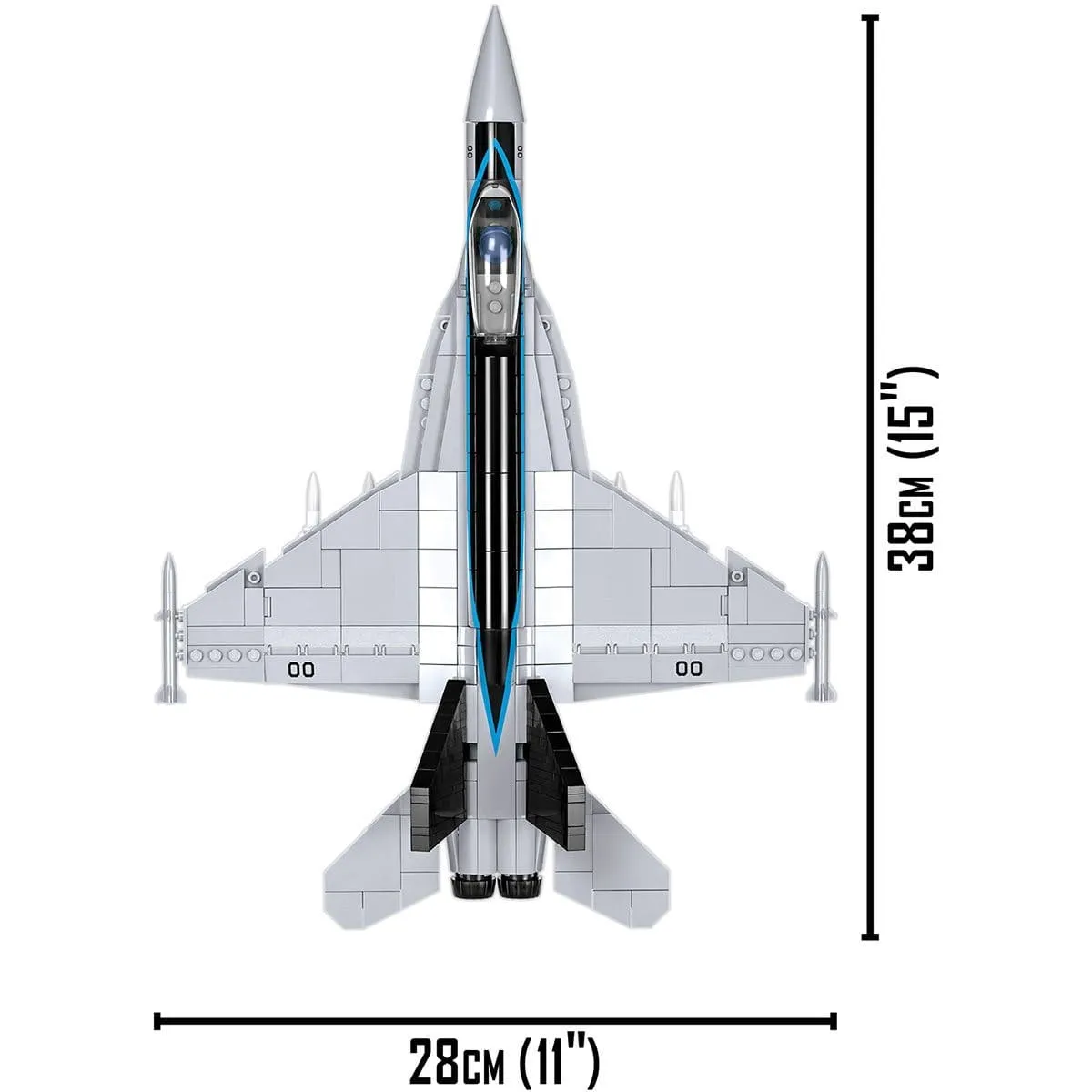Top Gun F/A-18E Super Hornet Limited Edition 570pc Set Cobi Blocks