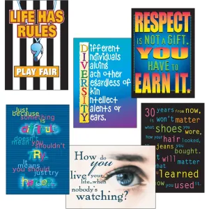 Trend Building Character Posters Combo Pack