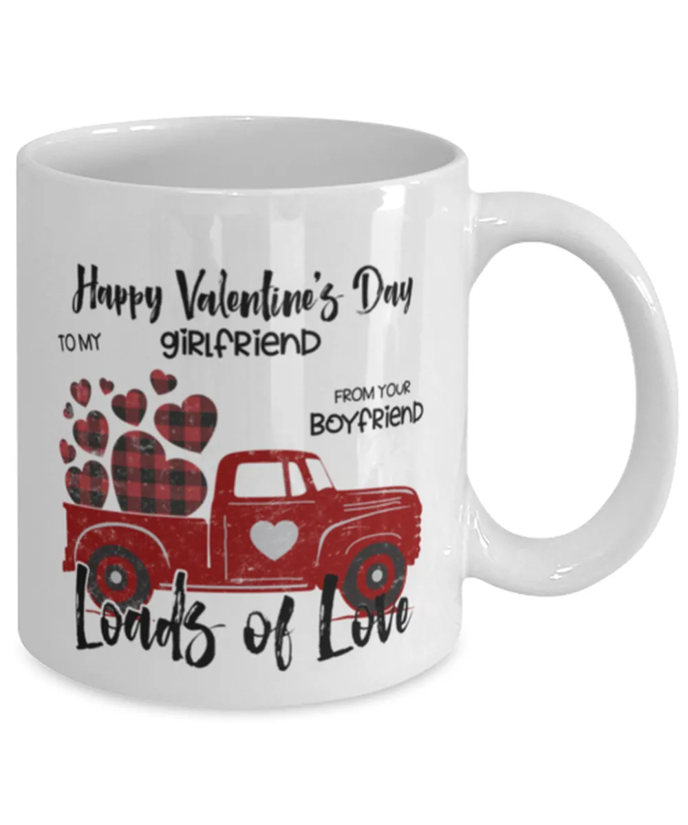 Valentine's Day Girlfriend Coffee Mug