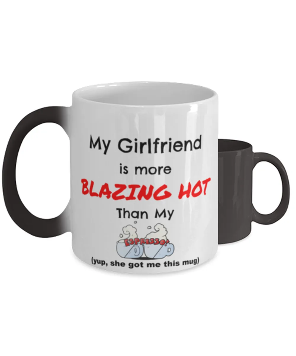Valentine's Day Girlfriend Color Changing Coffee Mug