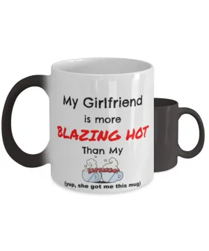 Valentine's Day Girlfriend Color Changing Coffee Mug
