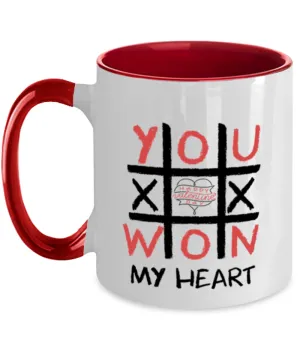 Valentine's Day Two Tone Coffee Mug