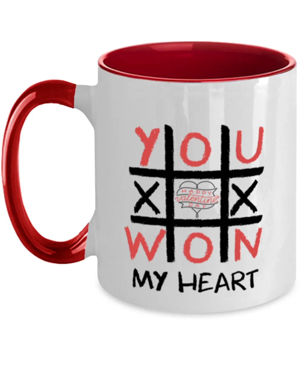 Valentine's Day Two Tone Coffee Mug